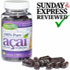 100% Pure Acai Berry 700mg Anitoxidant Supplement