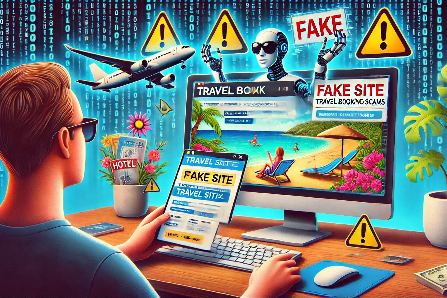 Arnaque Voyage Réservation IA