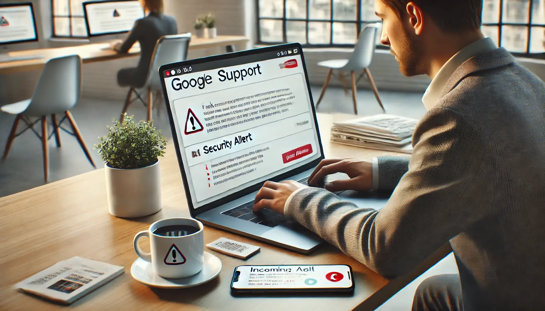 faux e-mail de sécurité Google ou Apple