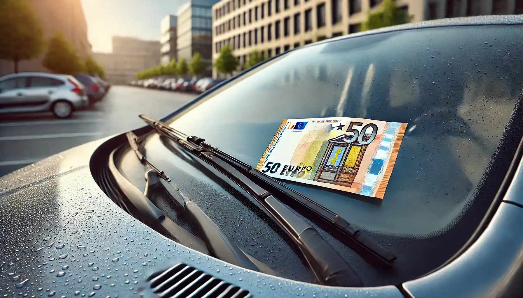 Betrug mit Geldschein auf der Windschutzscheibe – eine unauffällige Methode, um Ihr Auto oder Ihre Sachen zu stehlen