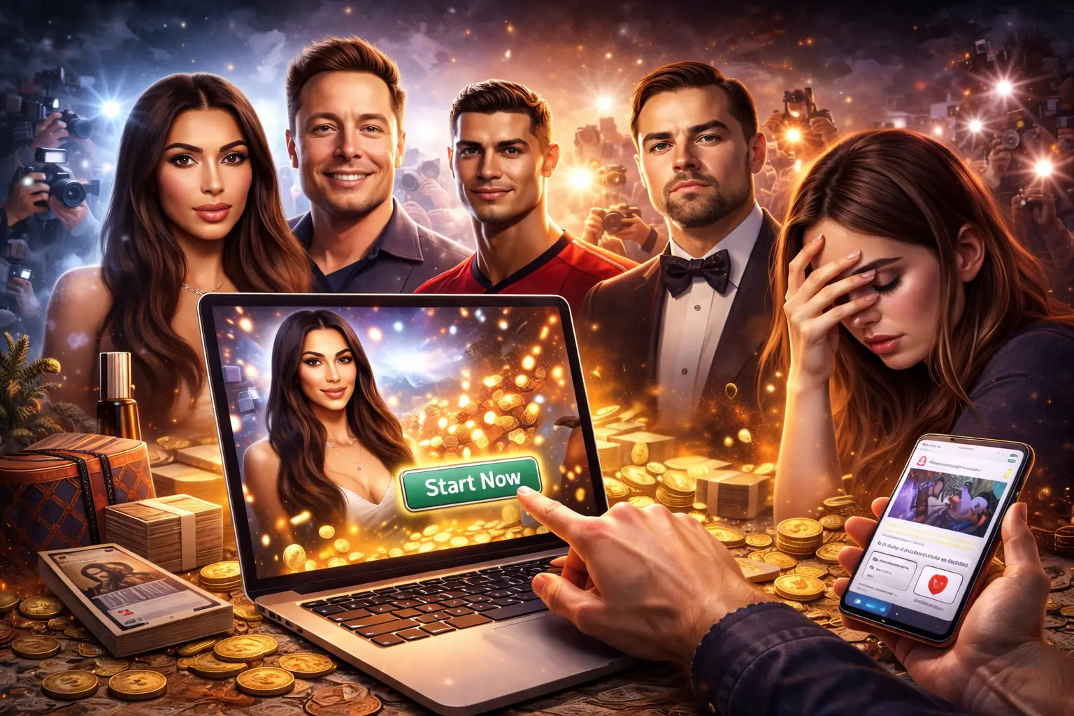 Arnaque à la célébrité : quand l’image des stars piège les internautes