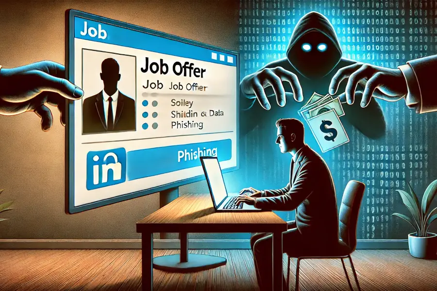 Fausse offre d'emploi - Arnaque en ligne