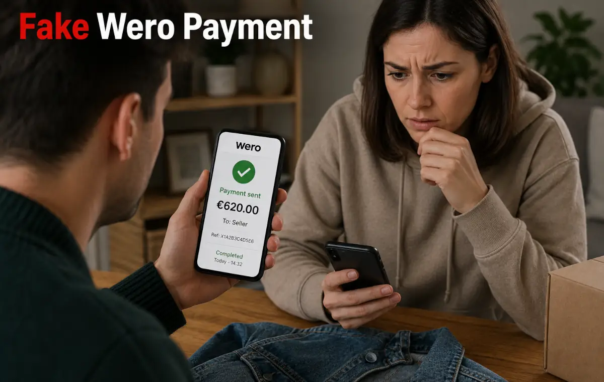 Faux paiement Wero entre particuliers