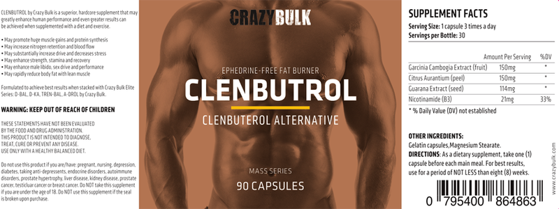 ingredients-de-crazybulk-clenbutrol