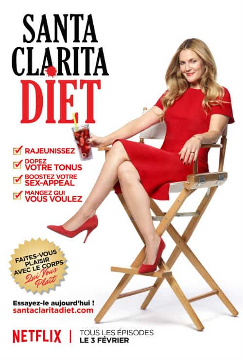 Santa Clarita Diet Affiche FR Netflix