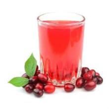 Natural cranberry juice