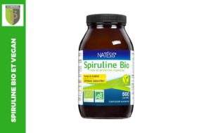 Spiruline Bio et Vegan Natesis 500cp