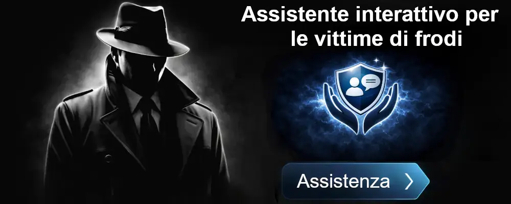 Assistenza alle vittime di frodi