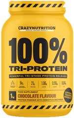 Crazy Nutrition 100% Tri-protéine
